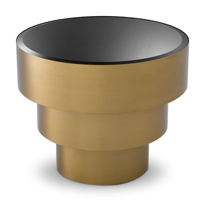 Eichholtz Sinclair Side Table - Brushed Brass Finish
