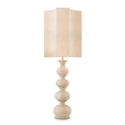 Eichholtz Mabel Table Lamp - Travertine Incl Shade