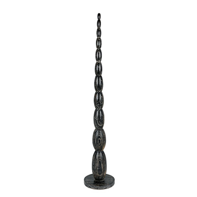 Noir Freia Sculpture - Cinder Black