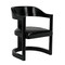 Noir Mccormick Chair - Charcoal Black