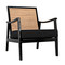 Noir Lichtenstein Chair - Charcoal Black