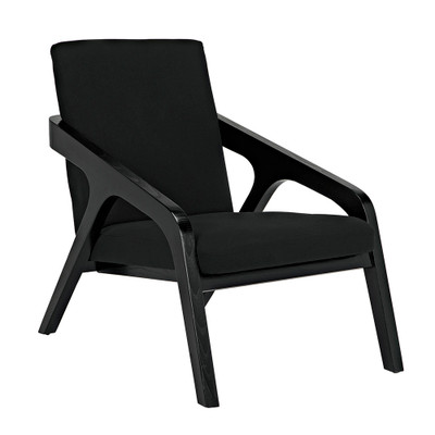Noir Lamar Chair - Charcoal Black