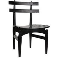 Noir Azumi Chair - Charcoal Black