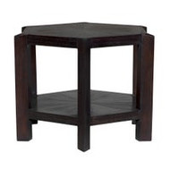 Noir Yehuda Large Side Table - Sombre Finish