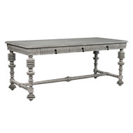 Noir Portuguese Desk - Distressed Grey