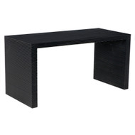 Noir Manhattan Desk - Hand Rubbed Black