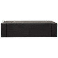 Noir Element Coffee Table - Black Steel