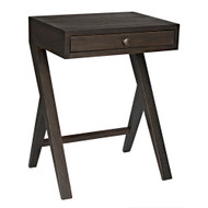 Noir Peter Side Table - Ebony Walnut