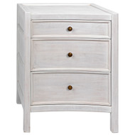 Noir Hampton Night Stand 24" - White Wash