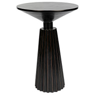 Noir Orson Side Table - Hand Rubbed Black