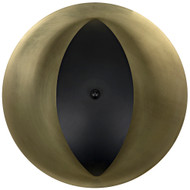 Noir Bengal Sconce - Steel With Brass Finish