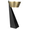 Noir Claudius Table Lamp - Steel With Brass Finish