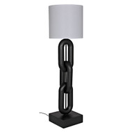 Noir Alcatraz Lamp W/Shade