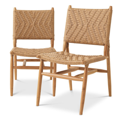 Eichholtz Laroc Set Of 2 Outdoor Dining Chair