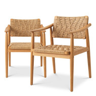 Eichholtz Coral Bay Set Of 2 Outdoor Dining Chair
