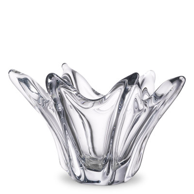 Eichholtz Sutter Bowl - Handblown Glass - Clear