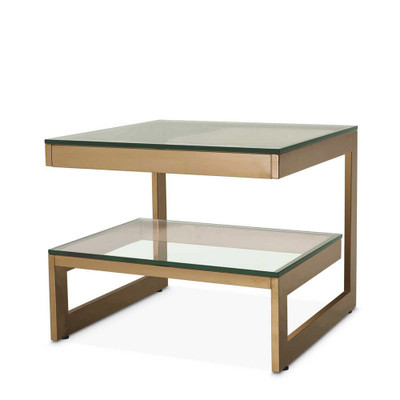 Eichholtz Gamma Side Table - Brushed Brass
