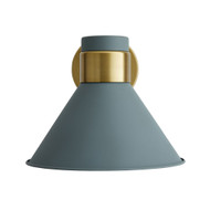 Arteriors Lane Sconce - Cadet Blue