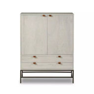 Four Hands Trey Bar Cabinet - Dove Poplar