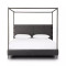 Four Hands Anderson Canopy Bed - Knoll Charcoal - Queen