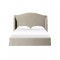 Four Hands Meryl Slipcover Bed - King - Broadway Stone
