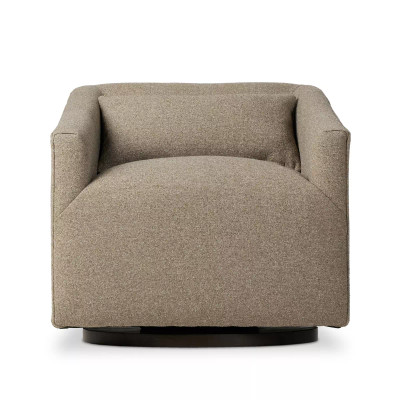 Four Hands York Swivel Chair - Weslie Feather