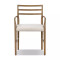 Four Hands Glenmore Dining Arm Chair - Smoked Oak
