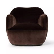 Four Hands Julius Swivel Chair - Surrey Cocoa