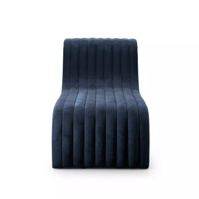 Four Hands Augustine Chaise Lounge - Sapphire Navy