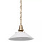 Four Hands Nicholls Tapered Pendant - Cast Brushed Brass
