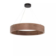 Four Hands Baum Chandelier - Dark Walnut - Small