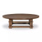 Four Hands Wide Plank Round Coffee Table