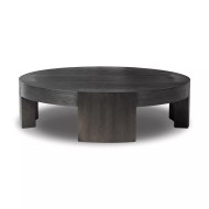 Four Hands Sheffield Coffee Table - Charcoal Oak Veneer - Small