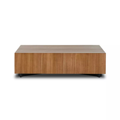 Four Hands Hudson Large Square Coffee Table - Natural Yukas