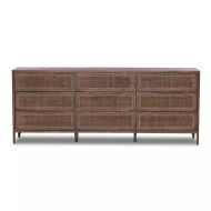 Four Hands Sydney 9 Drawer Dresser - Brown Wash