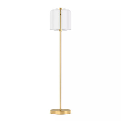 Four Hands Odyssey 6 Floor Lamp - Burnished Brass