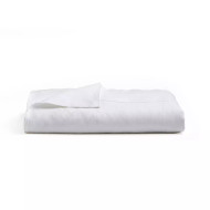 Four Hands Sable Flat Sheet - Sable White - Queen