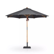 Four Hands Baska Outdoor Round Umbrella - Arashi Graphite