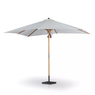 Four Hands Baska Outdoor Rectangular Umbrella - Arashi Salt
