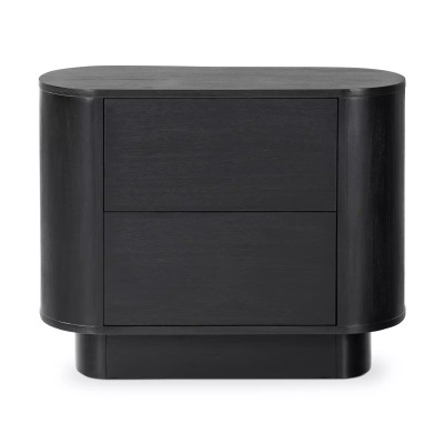 Four Hands Paden Nightstand - Aged Black Acacia