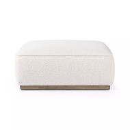 Four Hands Sinclair Square Ottoman - 36" - Knoll Natural