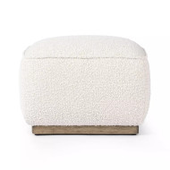 Four Hands Sinclair Square Ottoman - 21" - Knoll Natural