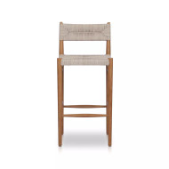 Four Hands Lomas Outdoor Bar Stool - Vintage White