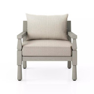 Four Hands Waller Outdoor Chair - Faye Sand - Weathered Grey