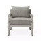 Four Hands Waller Outdoor Chair - Faye Ash - Weathered Grey