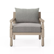 Four Hands Waller Outdoor Chair - Faye Ash - Washed Brown
