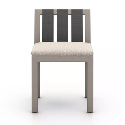 Four Hands Sonoma Outdoor Dining Chair, Weathered Grey - Faye Sand