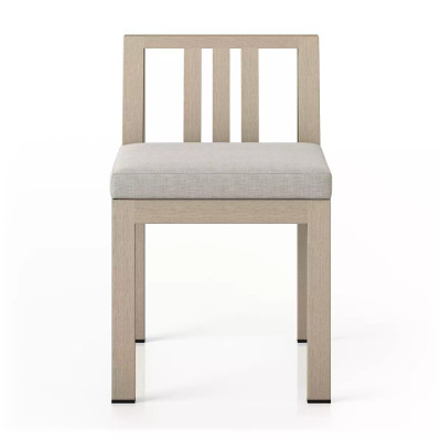 Four Hands Monterey Outdoor Dining Chair, Washed Brown - Stone Grey