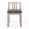 Four Hands Monterey Outdoor Dining Chair - Faye Navy - Brown Wash