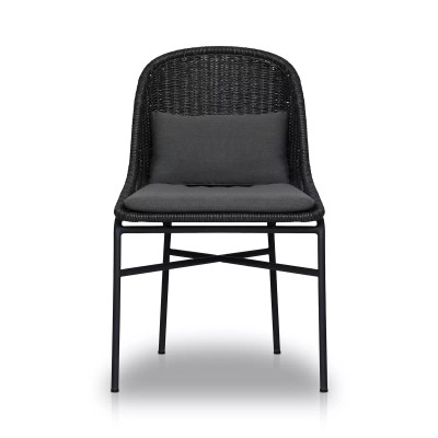 Four Hands Jericho Outdoor Dining Chair - Vintage Coal